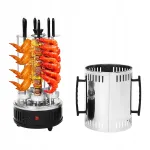 Vertikaalne elektriline grill 6 varrastega