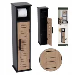 WC-paberi kapp Bergen LOFT, pruun, MDF, mahukas