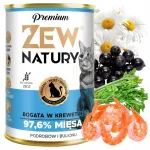 Zew Natury konservitud m&auml;rg kassitoit krevettidega, 400 g
