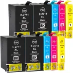 XL Epson T2711 tindikassetid mikroskeemiga, sobivad WF3640, WF7110, WF7210, WF7610, WF7715, WF7720 printeritele