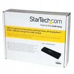 Startech USB 3.0 dokijaam kahe video v&auml;ljundiga, 4K HDMI (USB3DOCKHDPC)