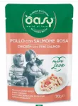 Oasy More Love m&auml;rg kassitoit kanaga ja l&otilde;hega, 70 g