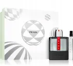 Parf&uuml;&uuml;mi vesi Prada Luna Rossa Carbon, 100 ml, kingituse komplekt