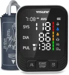 Yisunf digitaalne verer&otilde;huaparaat, 37" LED-ekraan, m&auml;lumaht 2&times;199, mansett 22&ndash;42 cm