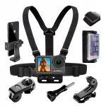 6-&uuml;hes rindrihmade hoidik telefonile ja tegevuskaamerale GoPro, DJI