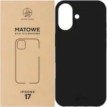Silikoonist korpus Apple iPhone 17, must matt