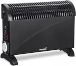 Konvektor 2000 W, 3 v&otilde;imsustaset: 750 W, 1250 W, 2000 W