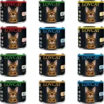 LOVCAT teraviljavaba ja h&uuml;poallergeenne m&auml;rg kassitoit, 12 x 200 g