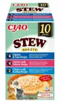 Kassitoit INABA Cat Ciao, valik koorekastmes, 10 x 40 g