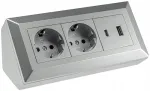 Pistikupesa FACH, USB A/C, h&otilde;behall