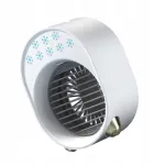 Kaasaskantav valge mini USB ventilaator kontorisse ja koju