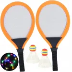 Tennis ja sulgpallikomplekt LED-valgustusega