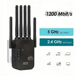 Juhtmevaba WiFi v&otilde;imendi, 1200 Mbps, 2.4G/5GHz, 6 antenni