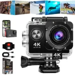 4K Vision spordikaamera kaugjuhtimisega veekindel 30 m