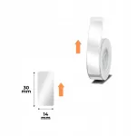 NIIMBOT kleepsud, h&otilde;bedased, 14x30 mm, 210 tk, B18/N1