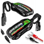 Automaatne 12V aku laadija mootorratastele ja neljarattalistele USB-C-ga
