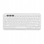 BK021 traadita klaviatuur, Bluetooth 5.0, valge, iOS/Android/Windows