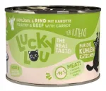 Lucky Lou Lifestage Kitten kassikonservid linnuliha ja veiselihaga, 200 g