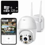 V&auml;lis-WiFi p&ouml;&ouml;rlev IP-kaamera, 5 MP, 4x suum, ICSEE rakendus, toetab 128 GB