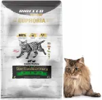 Kuiv kassitoit BIOFEED EUPHORIA kalkuni- ja lambalihaga steriliseeritud kassidele, 8 kg