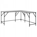 Kirjutuslaud hall sonoma tamme toonis, 149x149x75 cm, puitlaastplaat
