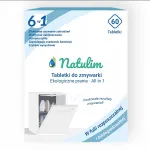 Natulim Organic 6in1 n&otilde;udepesutabletid, 60 tk, 2 pakki
