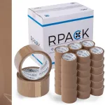 RPACK pruuni v&auml;rvi kleepuv teip, 48 mm x 45 m, 36 tk pakk