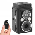 Vintaaž kaamera kahe objektiiviga, 12MP, 1080P HD bull lamp