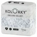 M&auml;hkmed Kolorky Deluxe Velvet S 3&ndash;6 kg, 25 tk