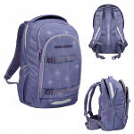 COOCAZOO Every Lavender Sky koolikott, ergonoomiline ja kerge