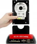 HDD/SSD &uuml;hendusjaam 2,5" ja 3,5", SATA/IDE, USB 3.0, kloonimiseks