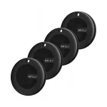 MiLi MiTag GPS-j&auml;lgija, must, 4 tk, veekindel, vahetatava akuga