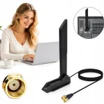 WiFi antenn SMA pistikuga, 2.4G/5G, 9dBi