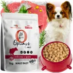Optimus Canis Premium kuivtoit v&auml;ikestele koertele veiselihaga ja riisiga, 1 kg