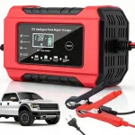 Auto aku laadija 12V 6A LCD-ga, AGM, regenereerimisfunktsiooniga