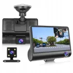 Videosalvesti 3 Full HD kaameraga ja tagakaameraga