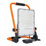 Laetav kaasaskantav 100W LED halogeen ehitusvalgusti statiiviga