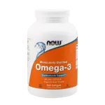 Toidulisand NOW Omega 3, 500 kapslit, EPA, DHA
