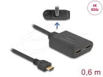 Delock 18650 HDMI splitter, 1 sisend, 2 HDMI v&auml;ljundit, 4K 60 Hz