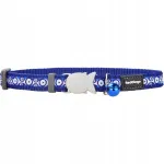 Kasside kaelar&otilde;ngas Red Dingo Evil Eye Navy, 12 mm