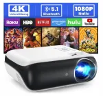 Projektor Hopvision H1 4K FHD 9500LM LED Bluetooth HDMI ja puldiga
