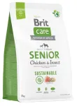 Kuivkoeratoit Brit Care Senior kanaliha ja putukatega, 3 kg