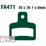Piduriklotsid EBCFA471, Scorpa Raidster 660 (2007)