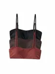 Naiste bikini bandeau rinnahoidjad, 3-osaline komplekt