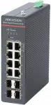 Hikvision DS-3T1512HP-SI-8P4FKIT v&otilde;rgul&uuml;liti, 240W, LinkVu