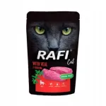 Rafi Cat m&auml;rg kassitoit vasikaliha lisandiga, 100 g