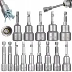 Magnetotsikute komplekt kruvikeerajale 6&ndash;19 mm CrV, 14 tk