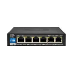 PoE v&otilde;rgu l&uuml;liti, 4x PoE, 2x uplink, BCS, 60 W, m&otilde;eldud PoE kaameratele