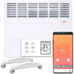 Elektriline konvektoriga radiaator termostaadiga, WiFi, valge, 1000 W
