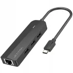 USB jagaja Vention TGOBB, must